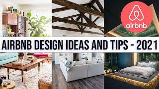 BRAVE Interior Design Ideas 4 Your AIRBNB rental. How to airbnb 2021