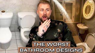 The WORST Bathroom Designs on the Internet (These CAN'T be REAL?!)