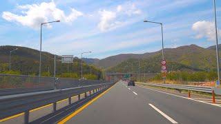 ░ 4K Asmr Drive ░ 부산 에서 서울 드라이브/Busan to Seoul drive(남해, 중부내륙, 당진영덕, 경부, 평택제천, 서해안, 제2경인, 수도권 제1순환)