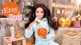 Barbie Fall & Halloween Haul! Etsy Clothing, Items, & Accessories - Realistic Doll Miniatures