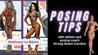 NPC IFBB Wellness vs NPC IFBB Bikini Posing - Tips and Tricks