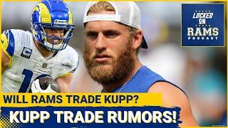 Latest Cooper Kupp Trade Rumors, Kupp Responds to Rumors, Will Rams Trade Kupp & More!