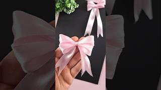 How to make simple easy bow | ribbon bow tutorial | bow tutorial #ribbon #bow #tutorial 