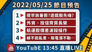 2022/05/25 股市永勝節目預告「王文良股市永勝」