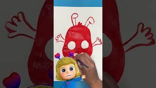 Let's Paint An Pretty Picture of Morphle  #morphle #painting #DIY #kids #shorts