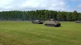 Cavalry charge with Armoured vehicles