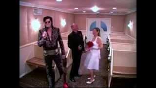 Elvis Wedding in Graceland Chapel, Las Vegas