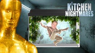 the oscar is making gordon do weird dances :( | Full Episodes | Kitchen Nightmares