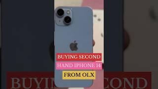 BUYING SECOND HAND IPHONE FROM OLX #olx