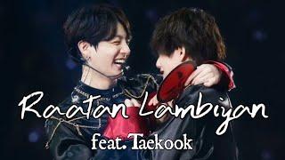 Raatan Lambiyan feat. Taekook | Shershah Movie Song