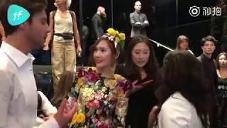 if视频 Weibo Jessica (180923 Milan Fashion Week Dolce & Gabbana 2019 S/S)