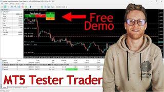 MT5 Tester Trader For Manual Backtesting | New EA For Every Trader | Free Demo