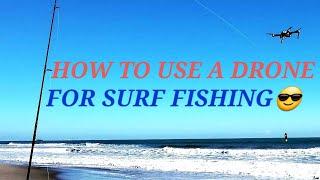 How To Use A Drone For Surf Fishing! Take Your Fishing Line To The Deep Zone And Catch Big Fish!