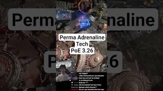 PoE Mercenaries Adrenaline Tech