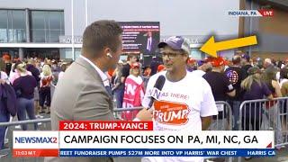 Trump voter makes STUNNING ADMISSION at VILE rally