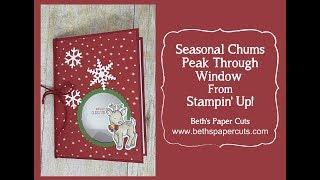 How to make a see through window card ~ Beth's Paper Cuts