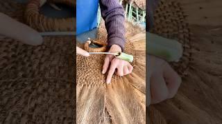 The secret of making palm leaf yarn: unique craftsmanship and weaving the beauty of nature