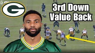 Film Breakdown: Chris Brooks Shows ELITE Blocking Ability for the Green Bay Packers