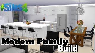 Modern Family Home Build | Sims 4 Speed Build | DeeZee TV