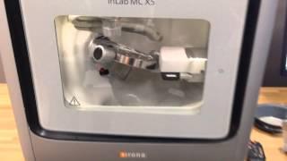 InLab MC X5 - Sirona's latest 5-axis wet/dry mill.