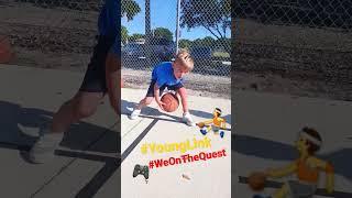 1st Grade on a Quest, but this isn't Zelda. #basketball #kids #workout #challenge #nba #nike #100