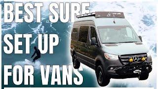 I Built My Van with the Perfect Surf Set Up