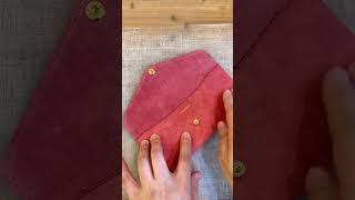 ASMR | 현금지갑 만들기 | 용돈지갑 | 지폐지갑 | 골프지갑 | Making a Wallet for Cash | 가죽공예 | 가죽공방 레오