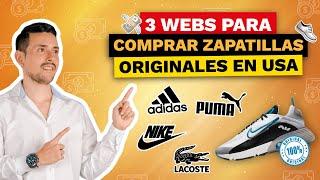 3 MEJORES PAGINAS para COMPRAR ZAPATILLAS ORIGINALES a BAJO PRECIO en USA (ESTADOS UNIDOS)