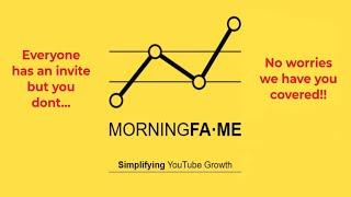 MorningFame Invite Code - Quick YouTube Help