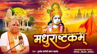 पूज्य गुरुदेव जी के मधुर स्वर में | #Madhurashtakam | #मधुराष्टकम् | Karauli Shankar Mahadev