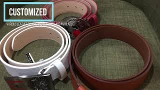 Customized Leather Belt- Custom Made men’s belt supplier and manufacturer