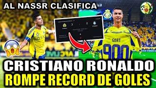 Cristiano Ronaldo ROMPE SU RECORD de goles anotados y Al Nassr clasifica a cuartos de final resumen