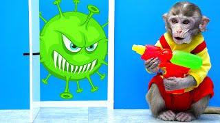 BiBi Monkey story about viruses | Stay healthy | COA Animal