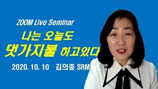 Zoom Live Seminar l 나는 오늘도 댓가지불 하고있다 ㅣ2020. 10. 10 ㅣ김의중 SRM