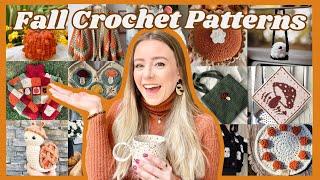 20 cute & cozy FALL CROCHET patterns for autumn 2023 | Hooks and Heelers