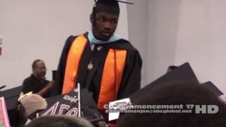 * * * [Claflin University] Johnny Stevenson Receives Diploma/Panthers Baseball/Cameramanjon