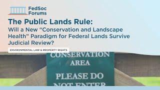 The Public Lands Rule