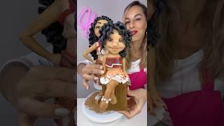 Moana Sister Cake  Part 2 #moana2 #moana #disney #shorts #cake