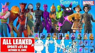 All NEW LEAKED Fortnitemares Cosmetics Upd.v31.40 |  She-Venom, Agony, Mephisto, Sally, Pumpkin King