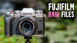 Understanding Different Fujifilm RAW Files