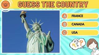 Can You Identify the Country by World-Famous Landmarks? Test Your Knowledge!