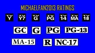 MichaelFan2013 Ratings Explanation