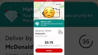 High pay order / Doordash 