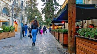 Baku City Center - 16 March 2021  Nizami Street - Walking Tour -  Azerbaijan (GoPro Hero 9) Downtown