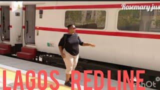 Kenyan  First Experience Of The New Red Line Rail Transit In Lagos Nigeria