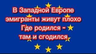 В Западной Европе эмигранты живут плохо #переездвиспанию #эмиграция #иммиграция #релокация #внж