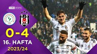 Çaykur Rizespor (0-4) Beşiktaş | 16. Hafta - Trendyol Süper Lig 2023/2024