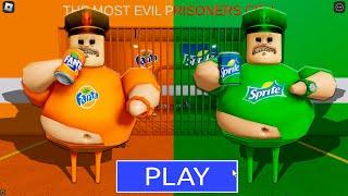 NEW UPDATE! FANTA BARRY AND SPRITE BARRY in BARRY'S PRISON RUN!