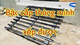 Bậc cấp thông minh xếp được giành cho hẻm nhỏ 2.0m | Bậc cấp dắt xe | LH: 091 8506097 (Mr.Sơn)