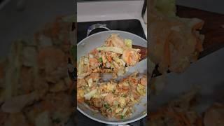 Shrimp fried rice #delicious #cooking #food